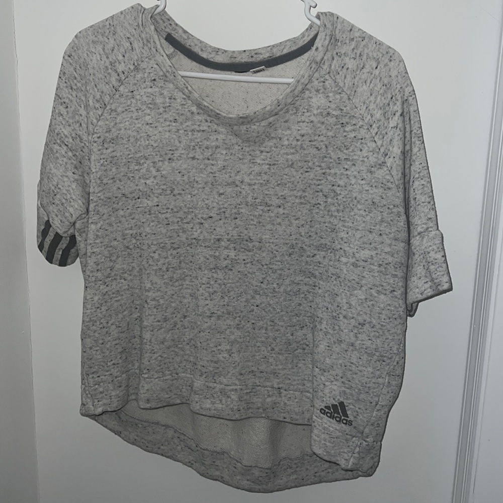 Adidas Crop Sweater Tee